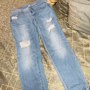 Low rise jeans